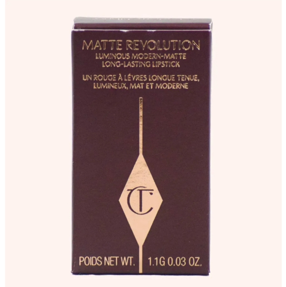Charlotte Tilbury Bestselling Matte Revolution Lipstick: Pillow Talk Min… - Picture 3 of 6